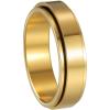 6mm Solid Gold